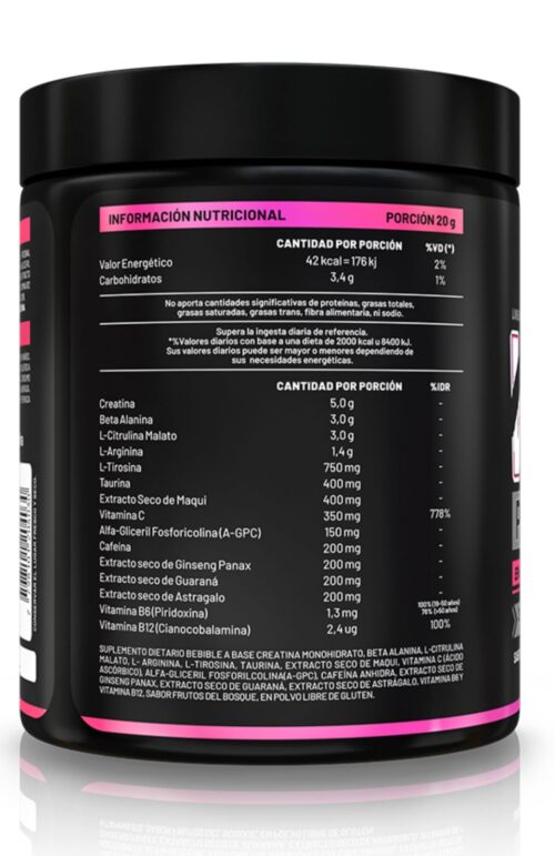 <strong>WILD PRE WORKOUT 400gr GENTECH</strong> - Image 2