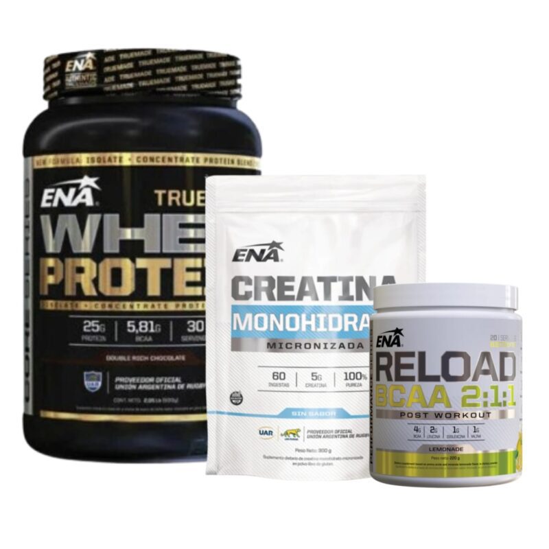 WhatsApp Image 2025-06-29 at 8.36.41 PM TRUE MADE 907 GRAMOS + CREATINA MICRONIZADA 300 GRAMOS + RELOAD BCAA 220 GRAMOS ENA