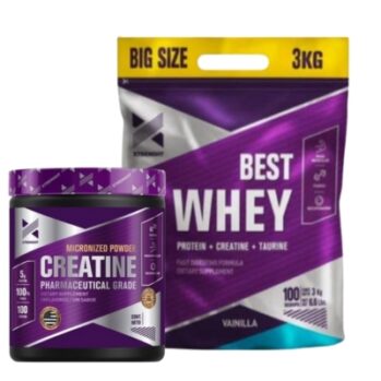 <strong> BEST WHEY 3KG + CREATINA MICRONIZADA 500gr  XTRENGHT</strong>