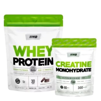 <strong> WHEY PROTEIN  DOYPACK 910 GR  + CREATINA MONOHIDRATE 300GR DOYPACK  STAR NUTRITION</strong>