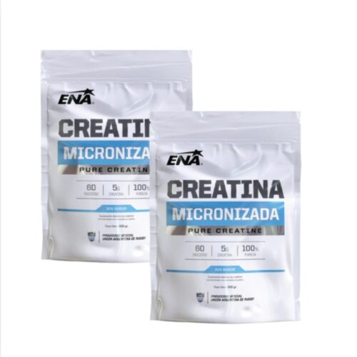 <strong>2 CREATINAS MICRONIZADAS 300gr ENA</strong>