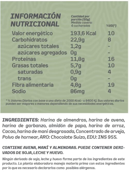 <strong>VEGAN PANCAKES chocolate GRANGER (400 GRAMOS)</strong> - Image 2