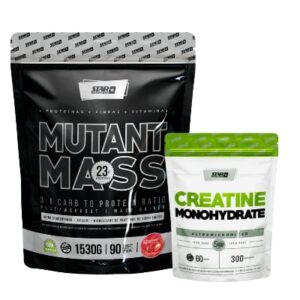 MUTANT MASS 1.5kg + CREATINA MONOHIDRATO DOYPACK 300gr STAR NUTRITION