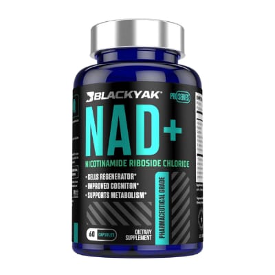 NAD + RESVERATROL complex BLACKYAK (60 capsulas)