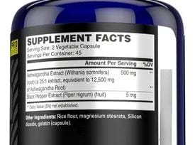 ASHWAGANDHA 12.500mg NUTRACORE (90 capsulas)