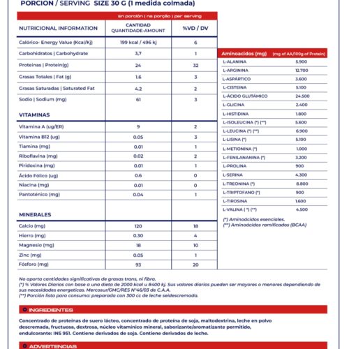 WHEY PROTEIN 3kg MERVICK