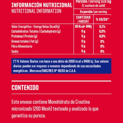 WHEY PROTEIN 1KG + CREATINA MONOHIDRATO 300gr MERVICK