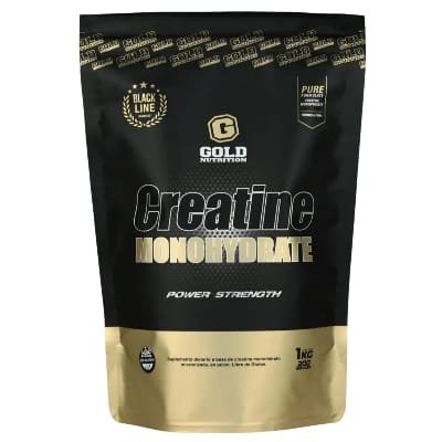 CREATINA MONOHIDRATO SIN SABOR 1 kilo GOLD NUTRITION