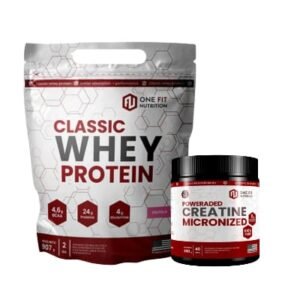 CLASSIC WHEY PROTEIN 907GR + CREATINA MICRONIZADA 200gr ONE FIT